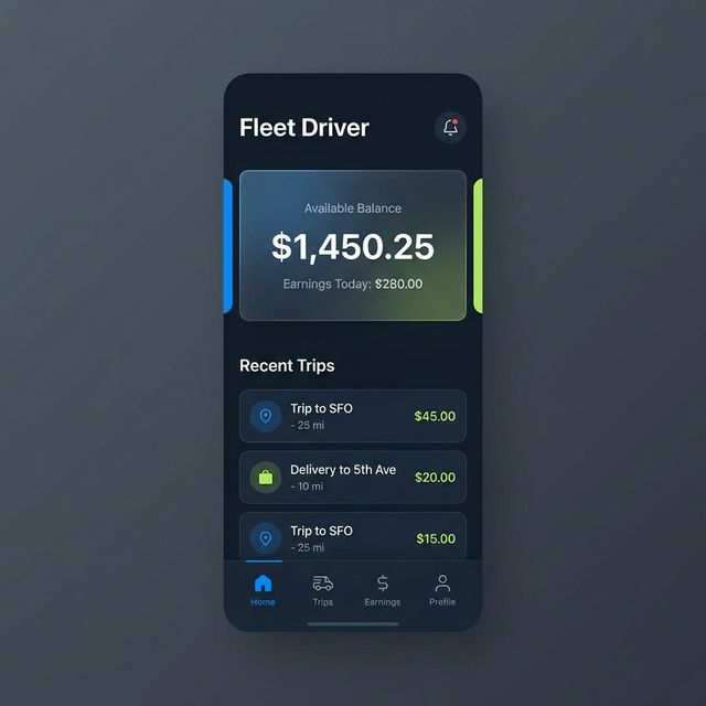 Driver Mobile App